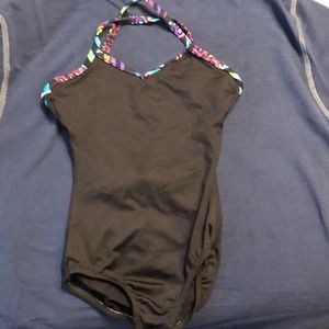 Black Leotard Child Medium 8-10